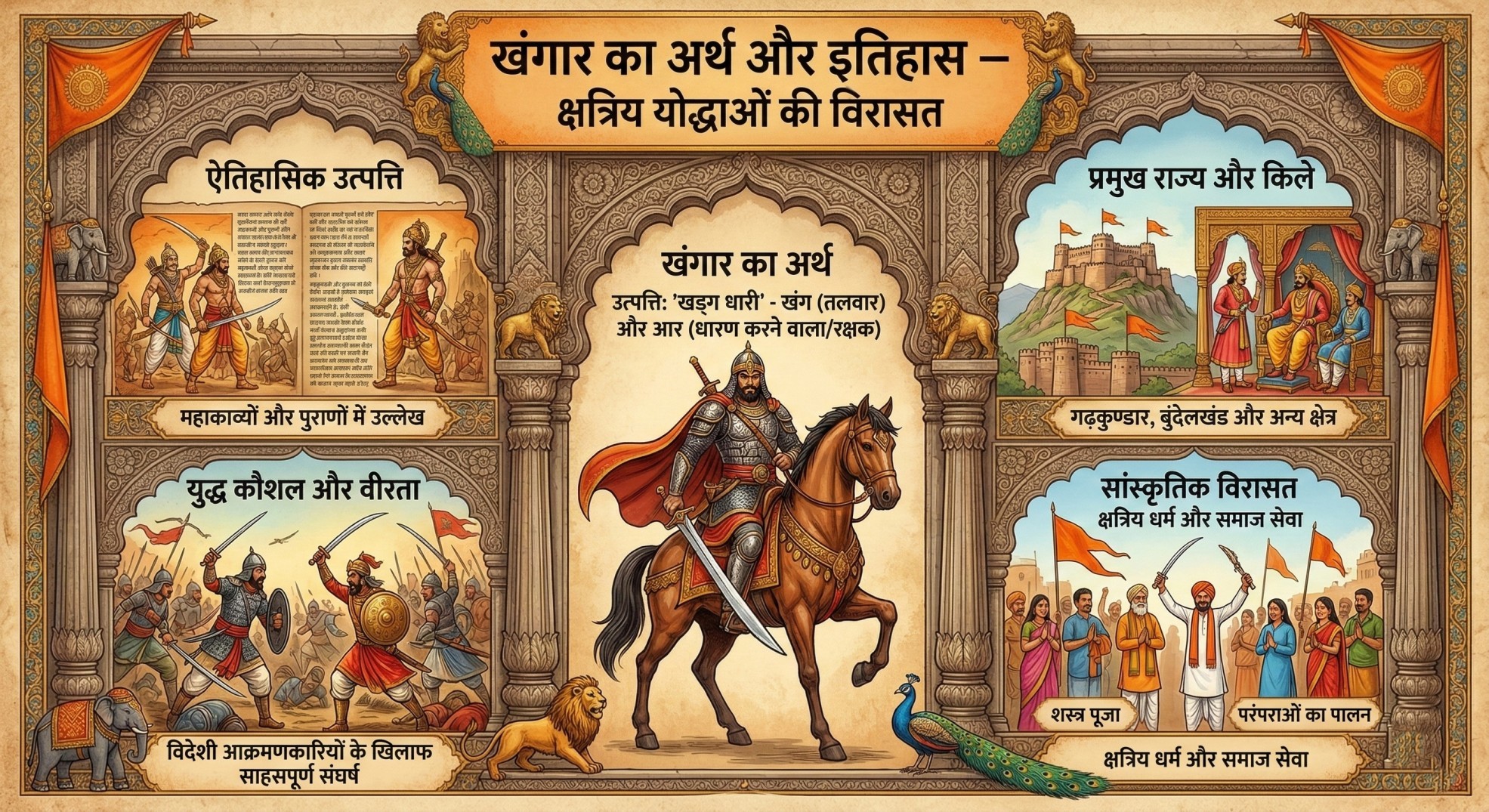 खंगार का अर्थ और इतिहास – क्षत्रिय योद्धाओं की विरासत
